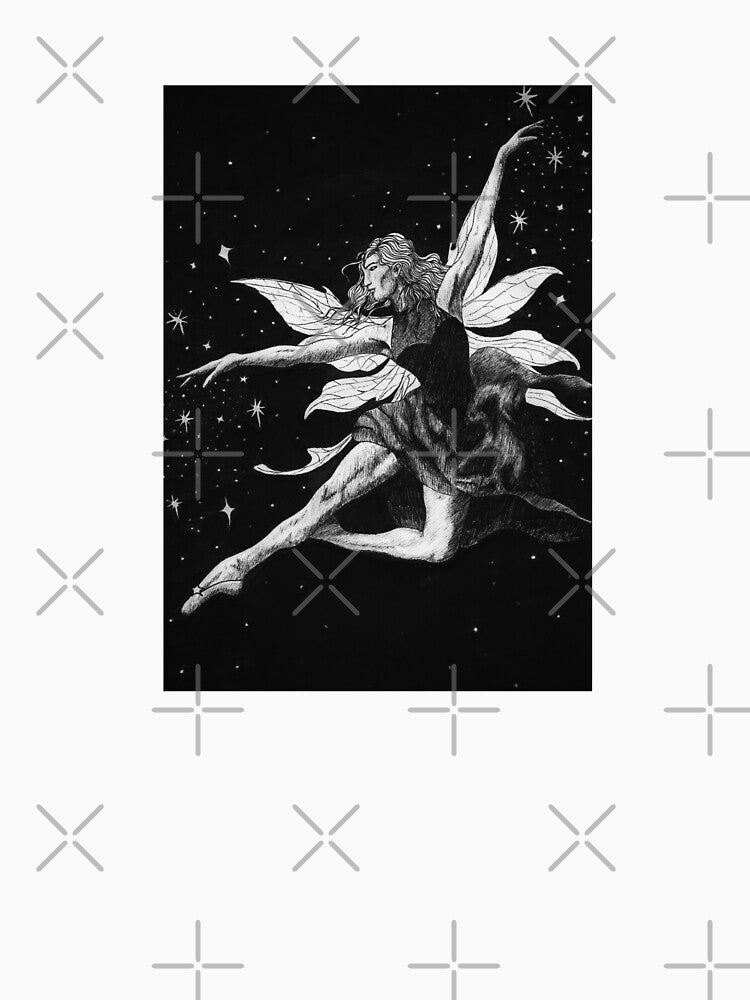 Celestial dance - ethereal fairy dancer in the night sky by SorceressApprentice