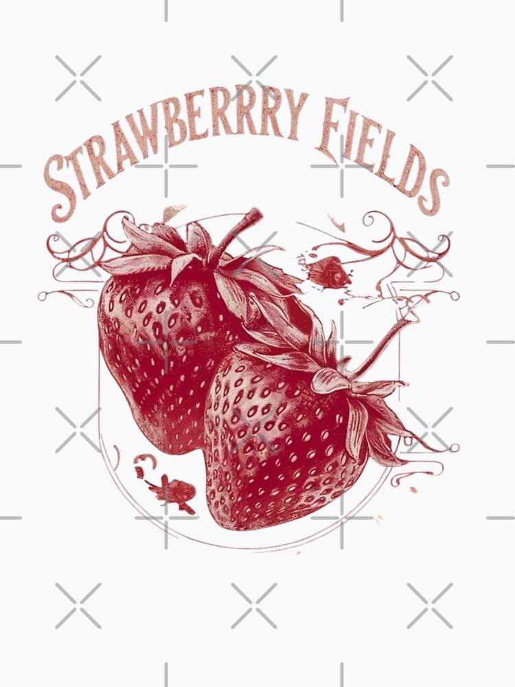 Strawberry Fields- Vintage Botanical Fruit Design by SC-Shop-