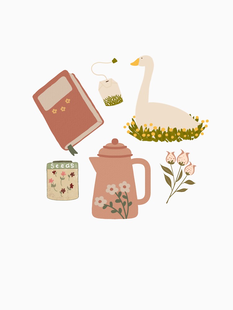 Silly Goose Picnic by Art by Lindsay G.