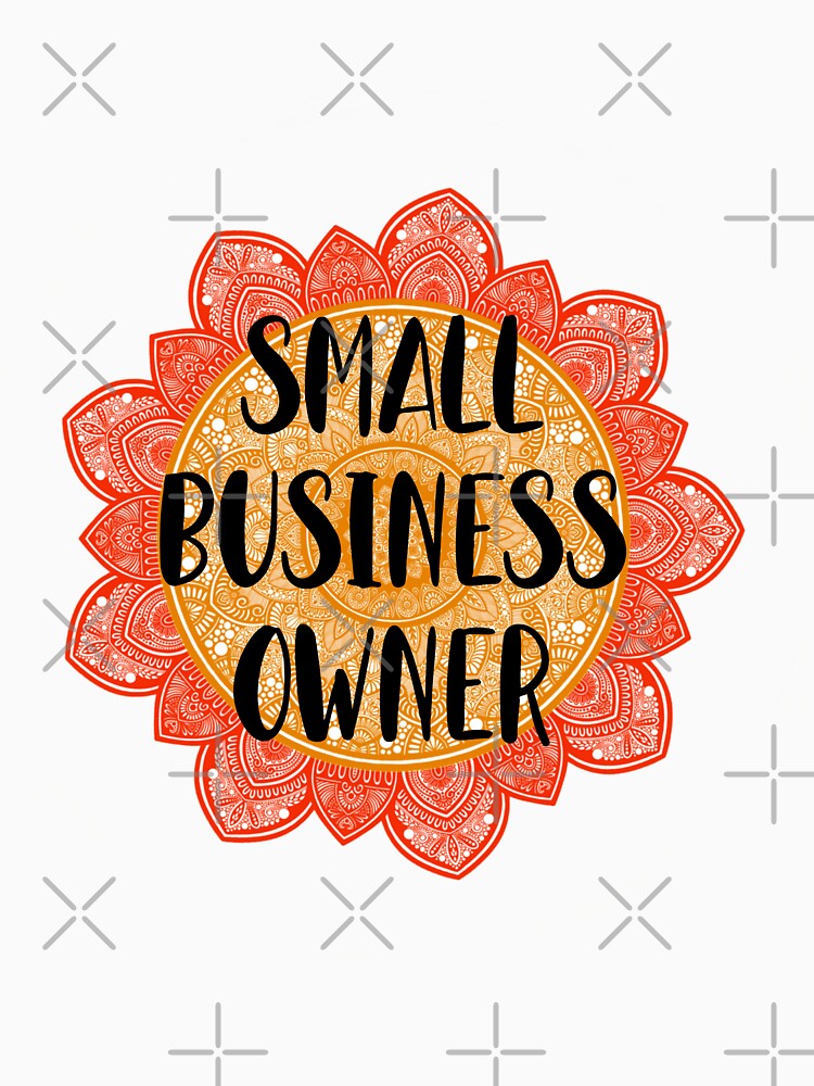Small Business Owner Mandala Design Trending Support Small Business by SoniyaArt !