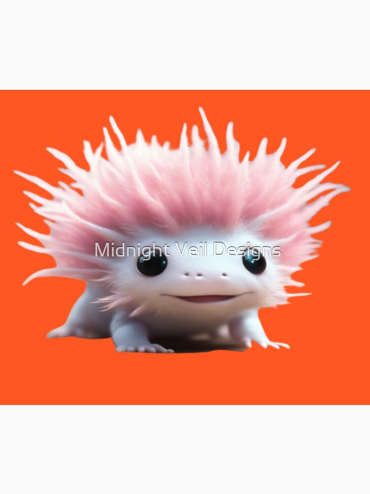 A cute Axolotl  (Colour 19) by Midnight Veil Designs