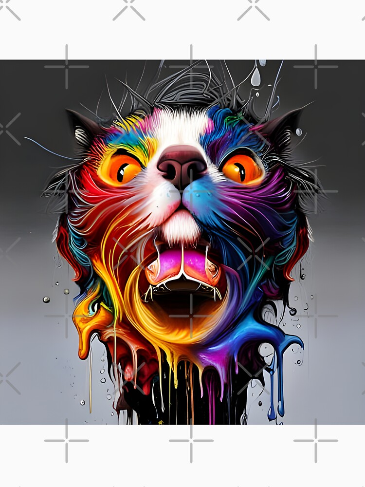 Street Cats Coloured Nightmares by druidwolfart