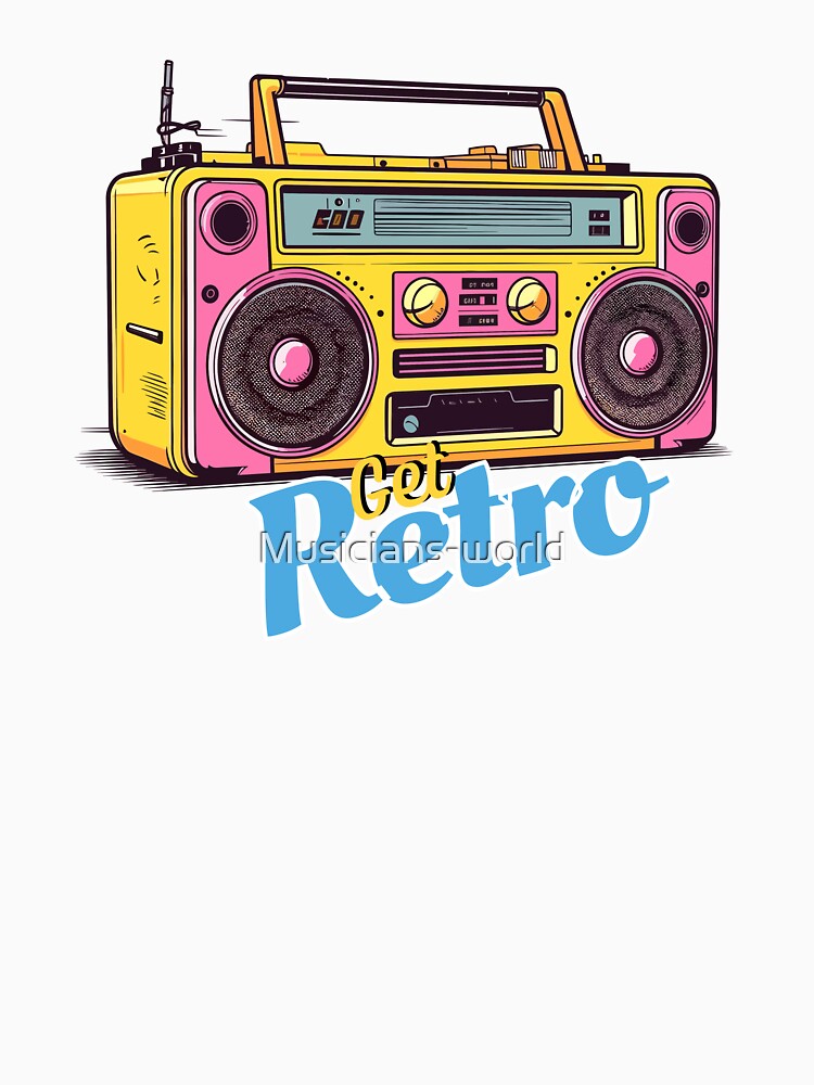 GET RETRO CASSETTE PLAYER - retro music- disco music - nu disco - disco funk vibes by Musicians-world