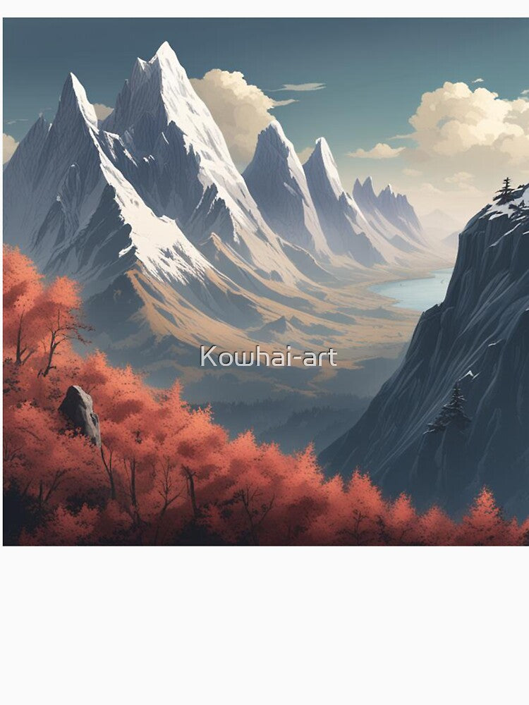 "Mountain Escapes: Into the Wild" by Kowhai-art