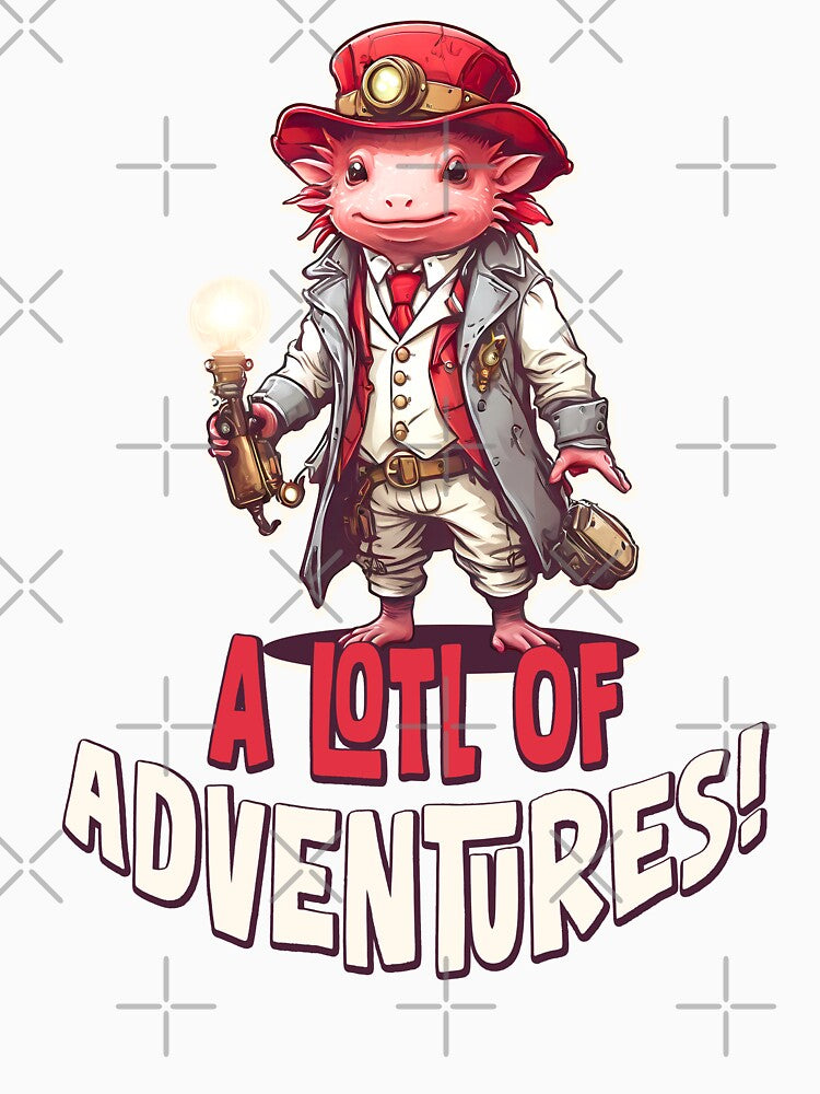 A Lotl of Adventures! Axolotl adventure! by Grygiel23