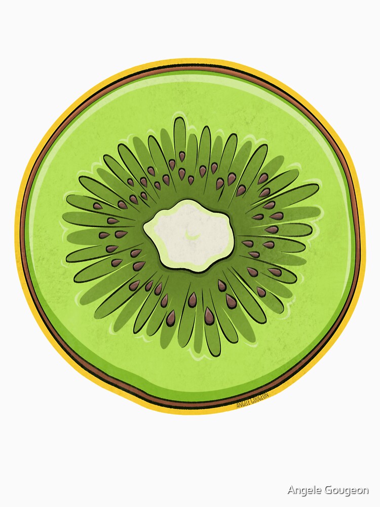 Kiwi Pattern by Angele Gougeon