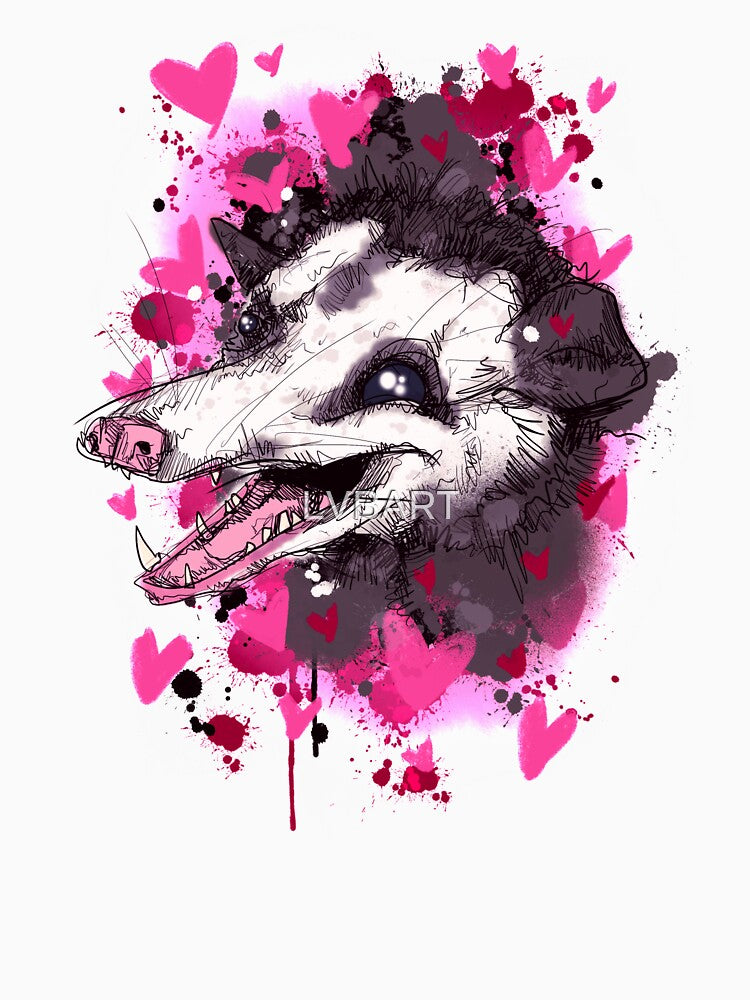 Love Opossum by LVBART