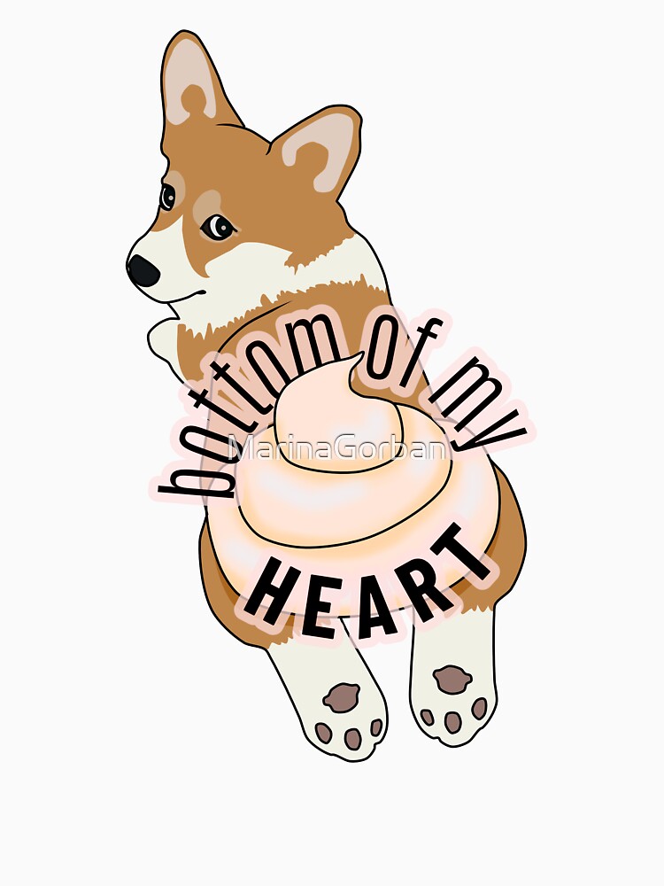 Corgi Butt - Funny Food Puns by ViewerEqualsPhoton