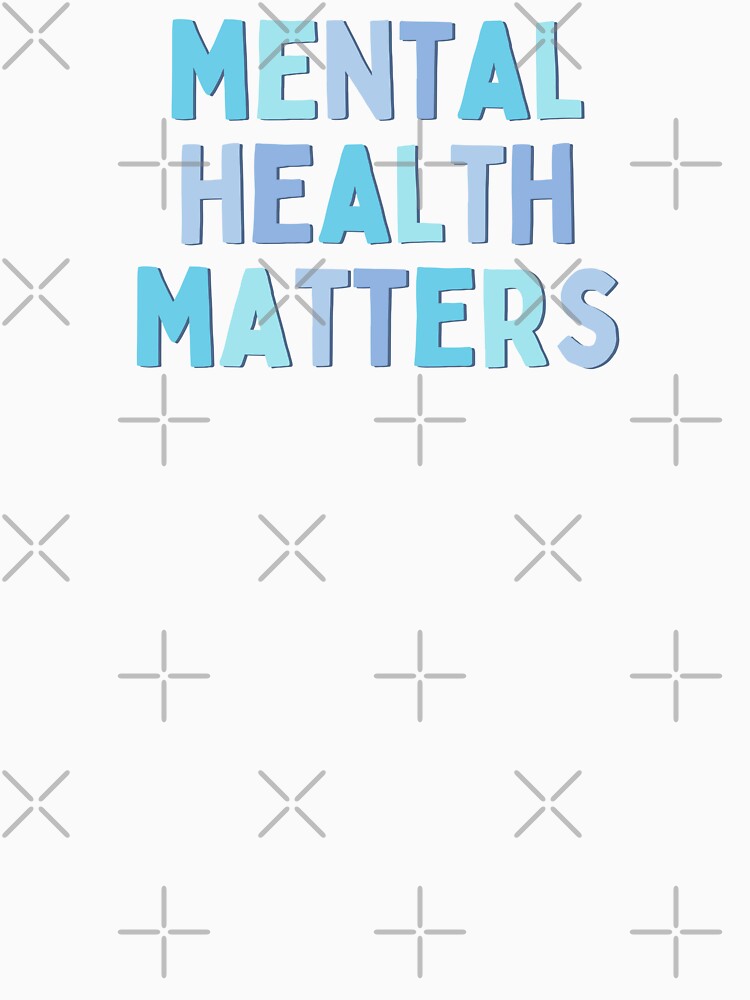 Mental Health Matters Blue by neesheew