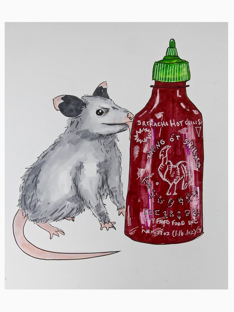 Sriracha Possum by Klara McElroy