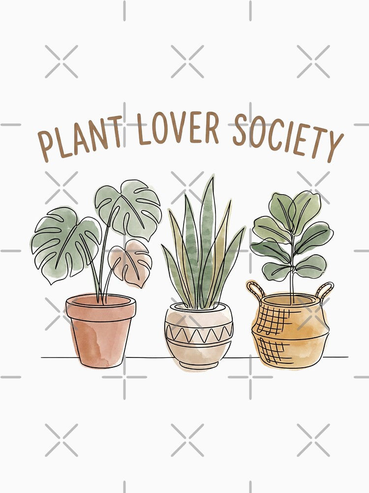 Plant Lover Society by Retro Rascals Co.