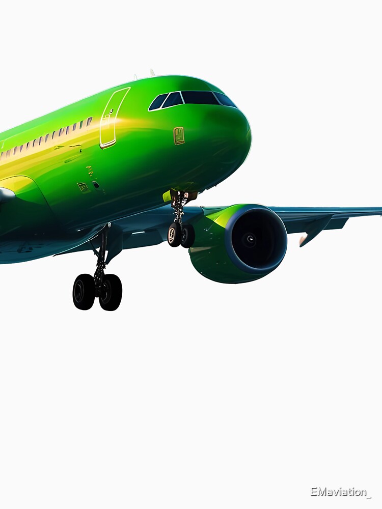 Beautiful green Airplane by EMaviation_