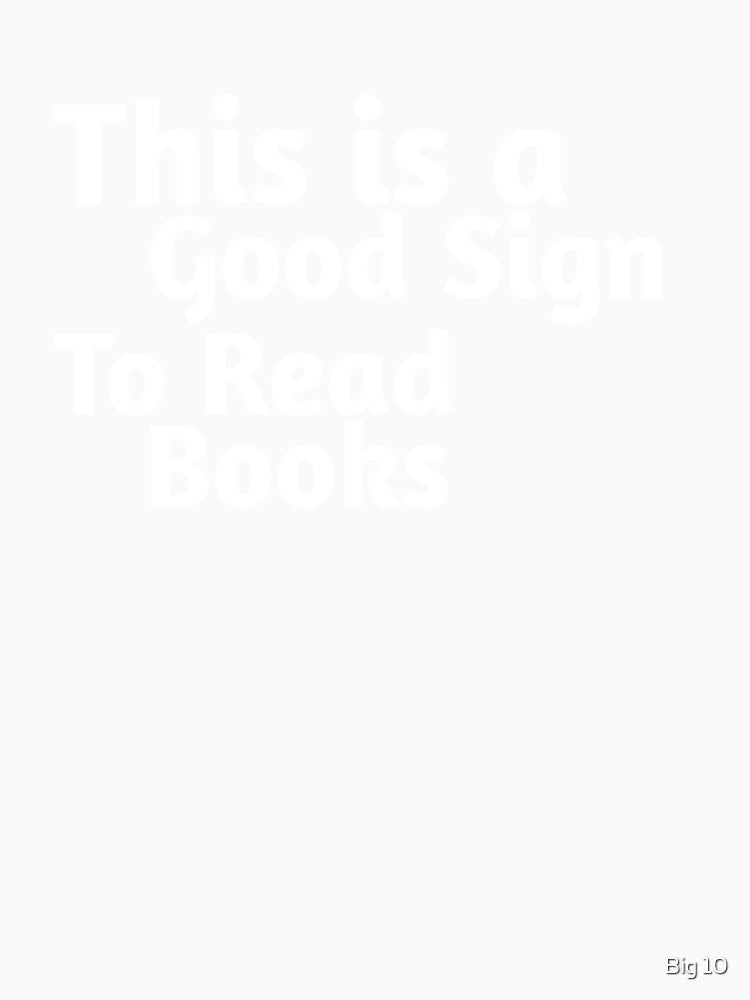 This is a Good Sign To Read Books by Mariano ⭐⭐⭐⭐⭐