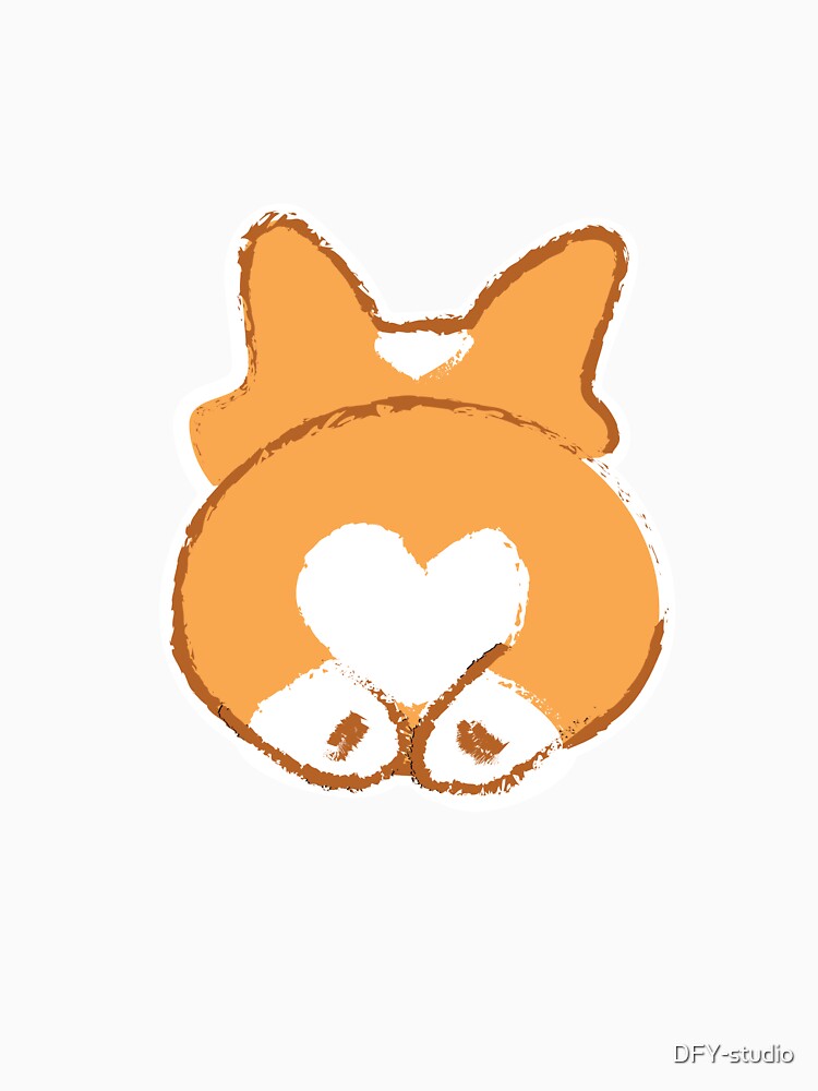 Corgi Heart Butt by DFY-studio