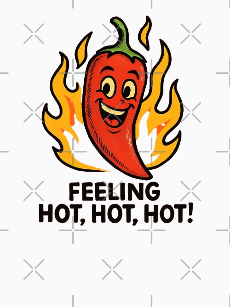 Spicy Chili Pepper Hotness by Amelia Design