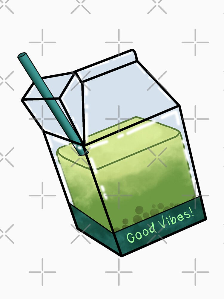 Matcha Milk Boba by XinatariArts