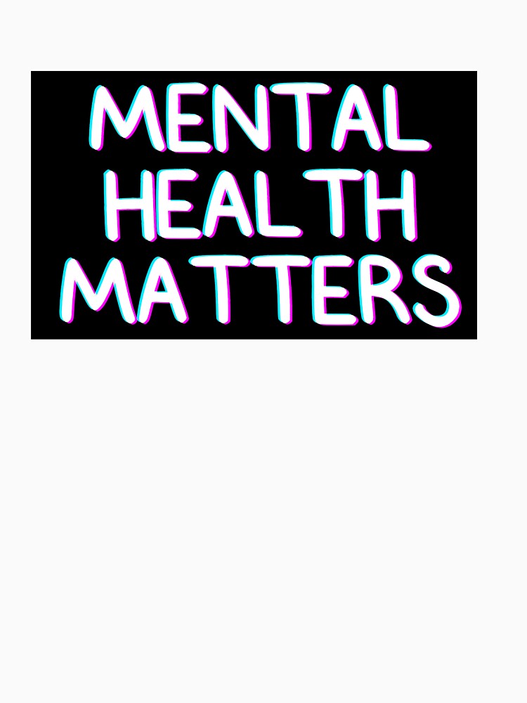 Neon Mental Health Matters by leashonlife
