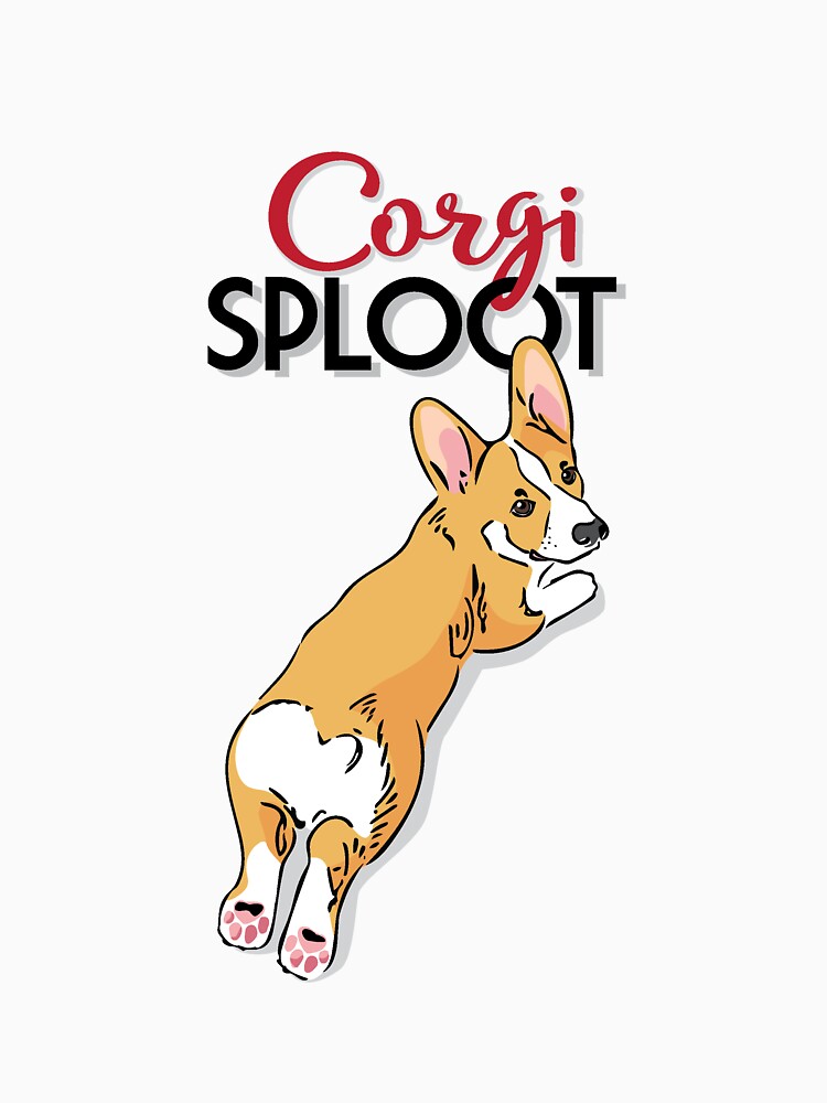 Sploot! Corgi style by JaynaMcLeod