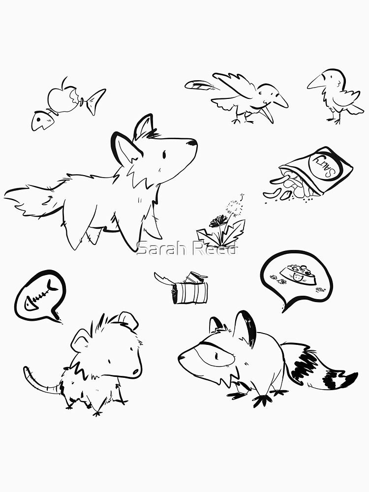 Cutest Little Scavengers by Sarah Reed