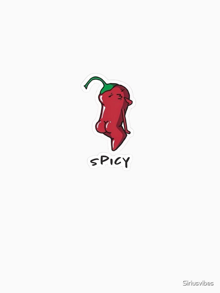 Spicy Chili Pepper Funny Food Pun by Siriusvibes