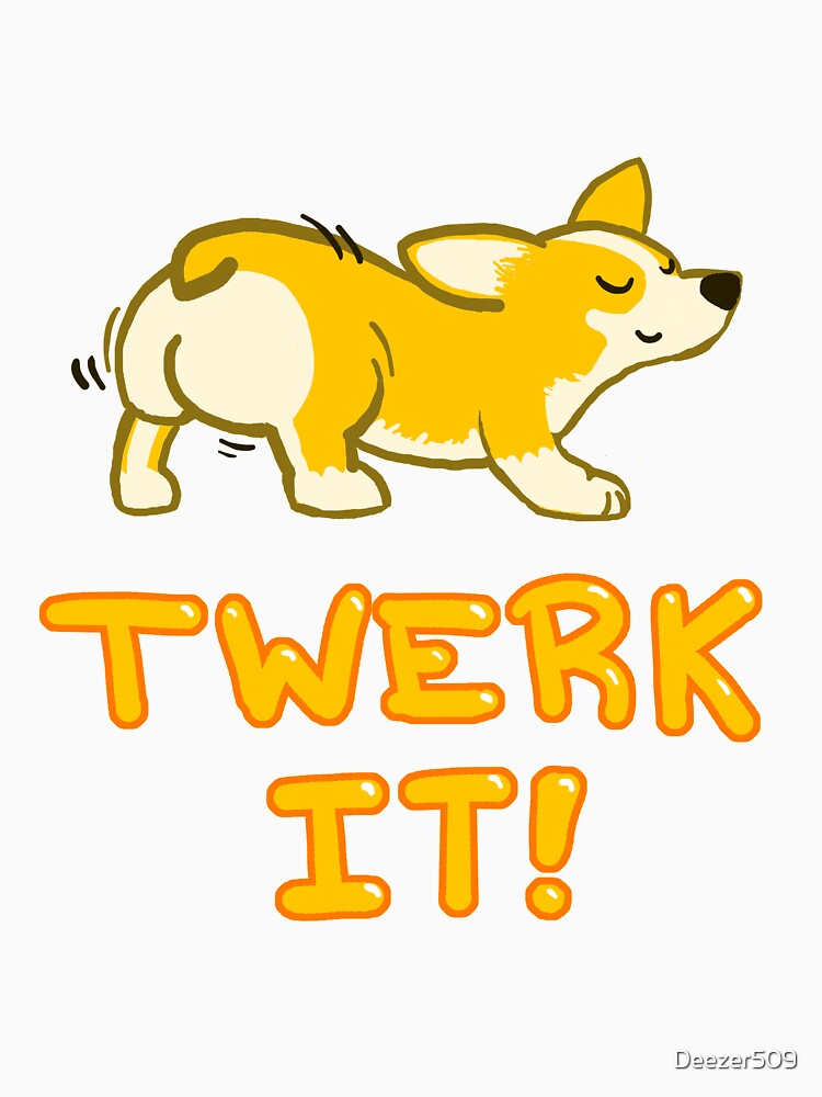 Twerk It! - Corgi Butt by Nu Threads