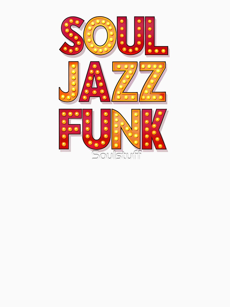 Soul Jazz Funk box lights by Soulstuff