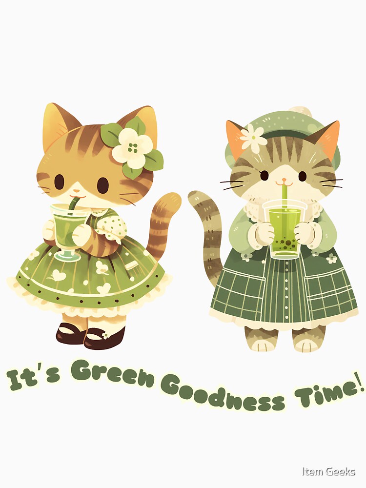 It is Green Goodness Time by Item Geeks