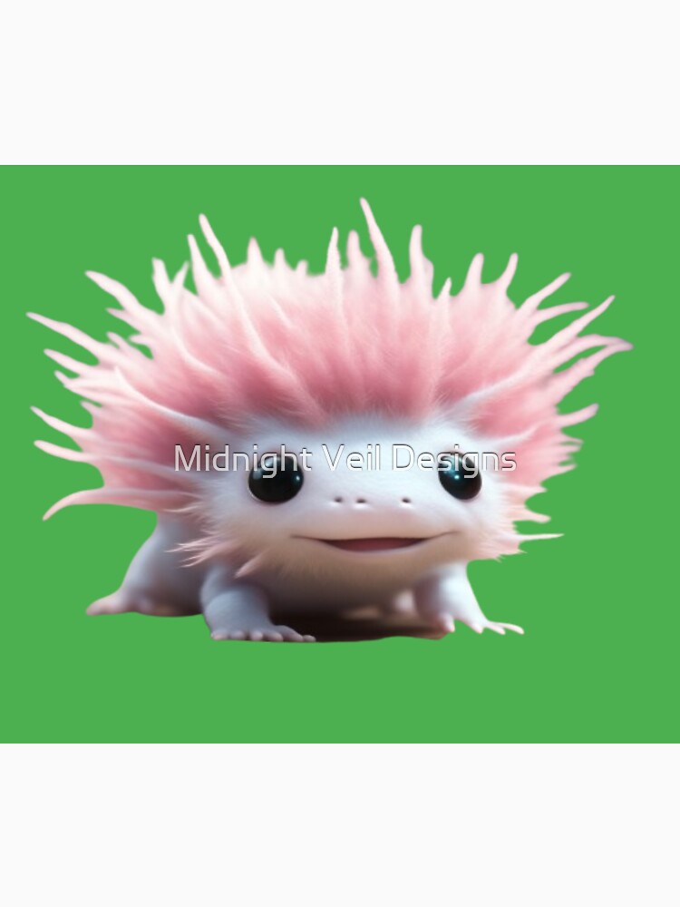 A cute Axolotl  (Colour 14) by Midnight Veil Designs
