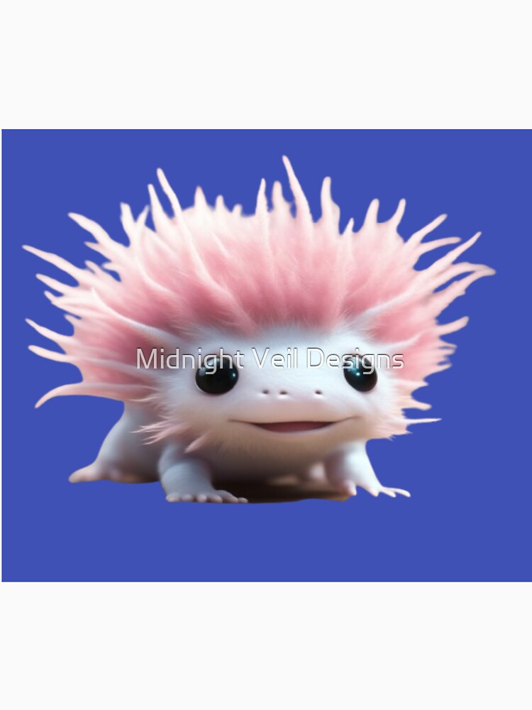 A Cute Axolotl (Colour 9) by Midnight Veil Designs