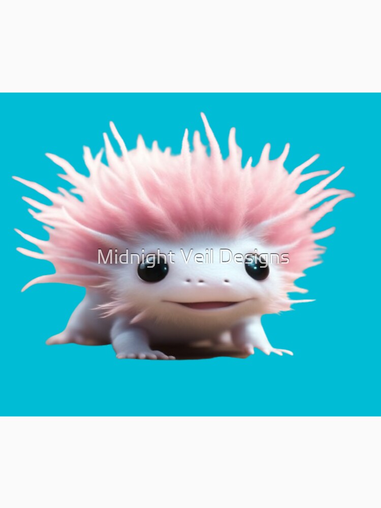 A cute Axolotl  (Colour 12) by Midnight Veil Designs