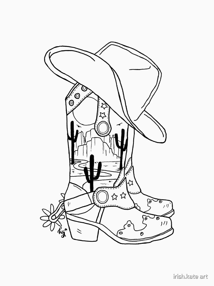 Boots in the Desert by irish.kate art