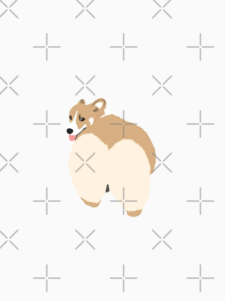 Corgi Butt by Erika Johnson