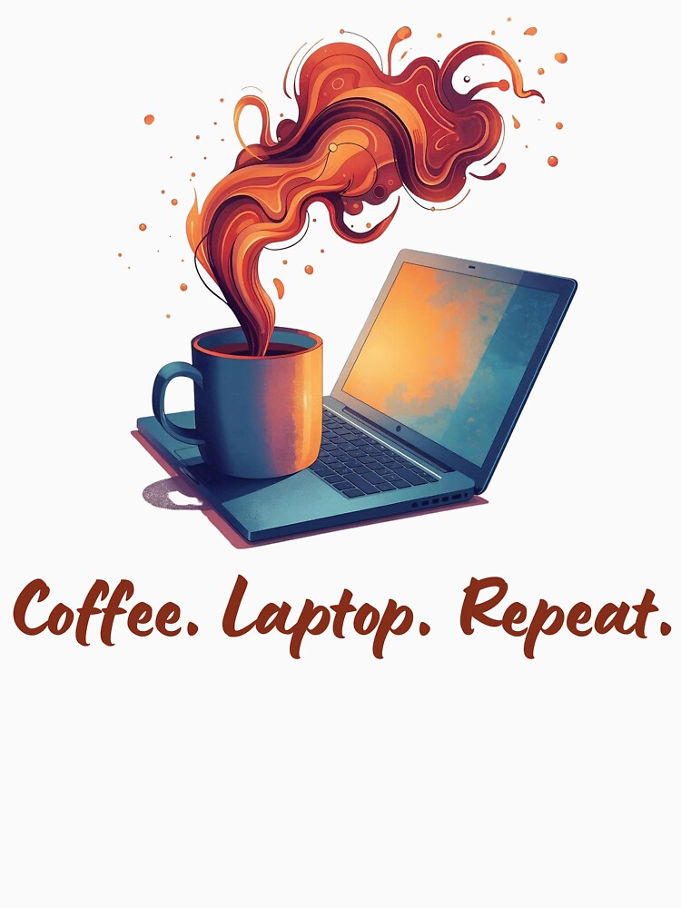 Coffee • Laptop • Repeat — Daily Vibes by KAVrux