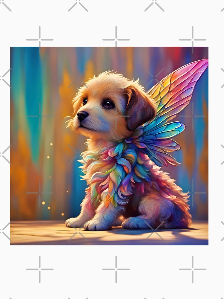 Whimsical Fairy Puppy No. 002 by FaerieFusion
