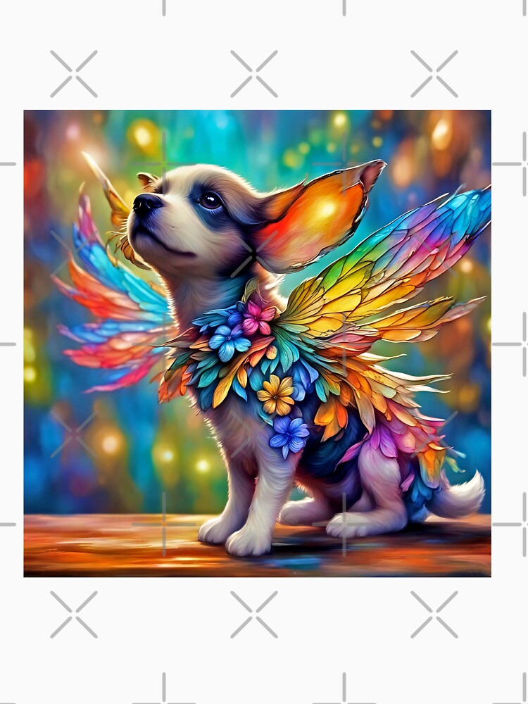 Whimsical Fairy Puppy No. 001 by FaerieFusion
