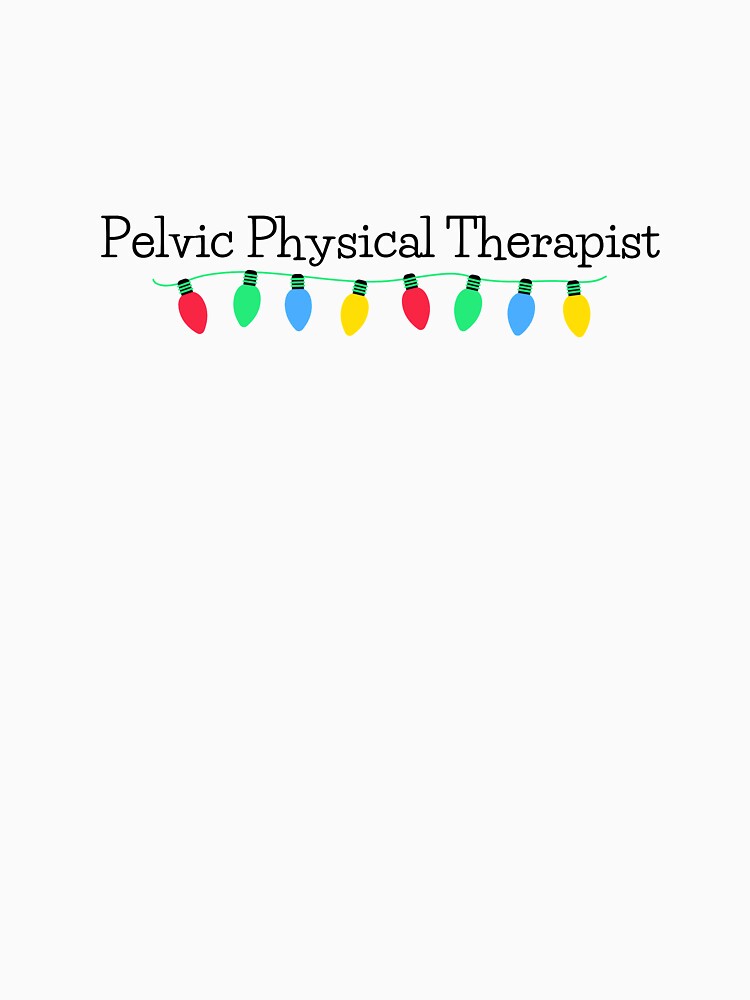 Christmas Lights Pelvic Physical Therapist by AprilPT