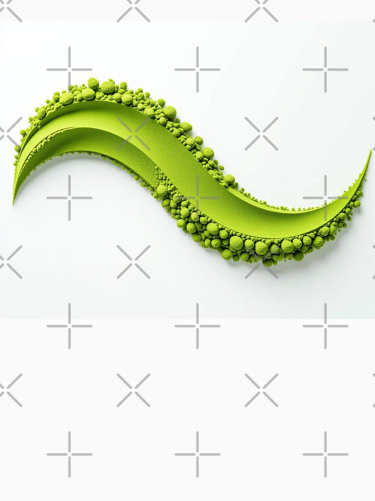 Minimalist Matcha Tea Wave by xArchGoDx