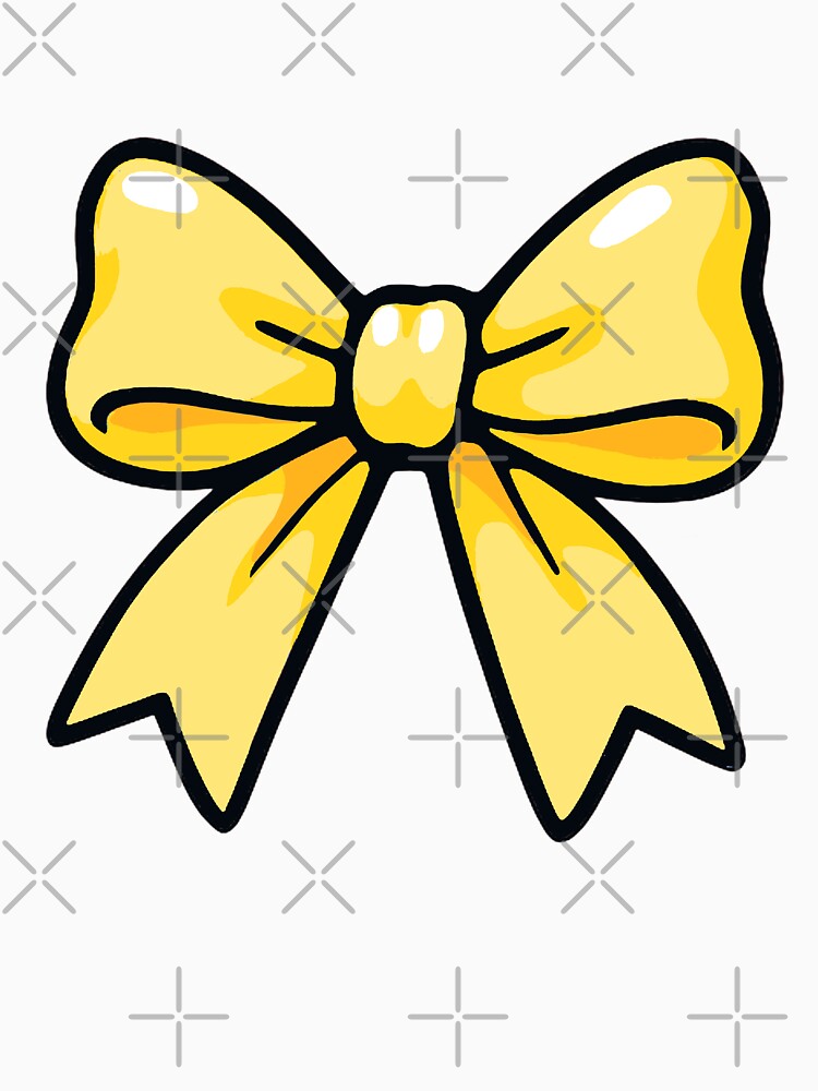 Yellow Bow by FarieArt