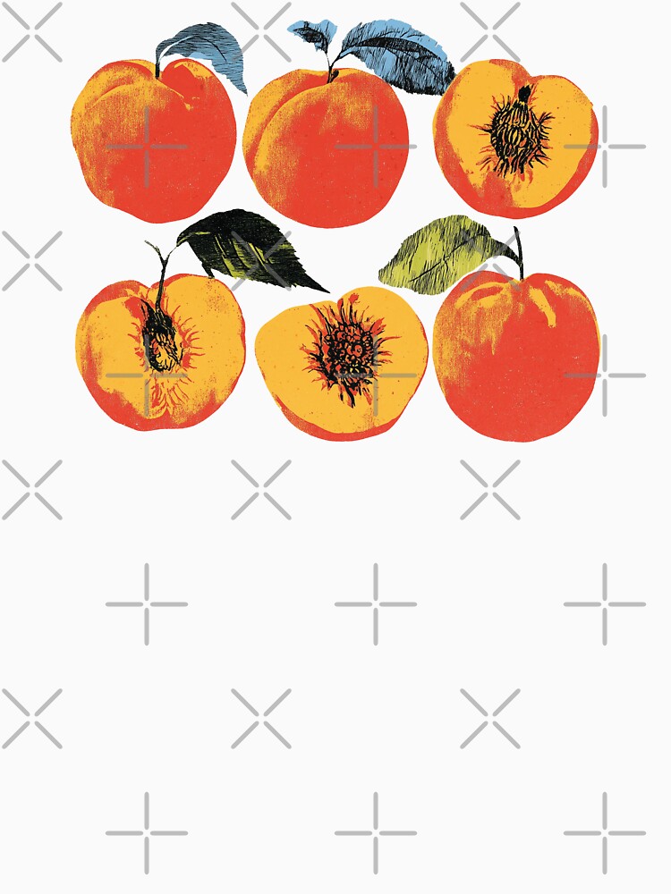 Cottagecore Peaches - Vintage Fruit Market by trajeado14