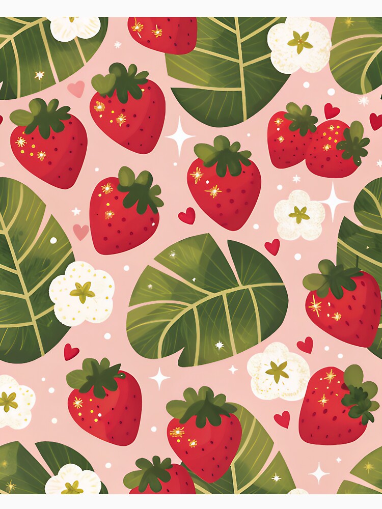 Cottagecore Strawberry Patch Alternative by Napxcha