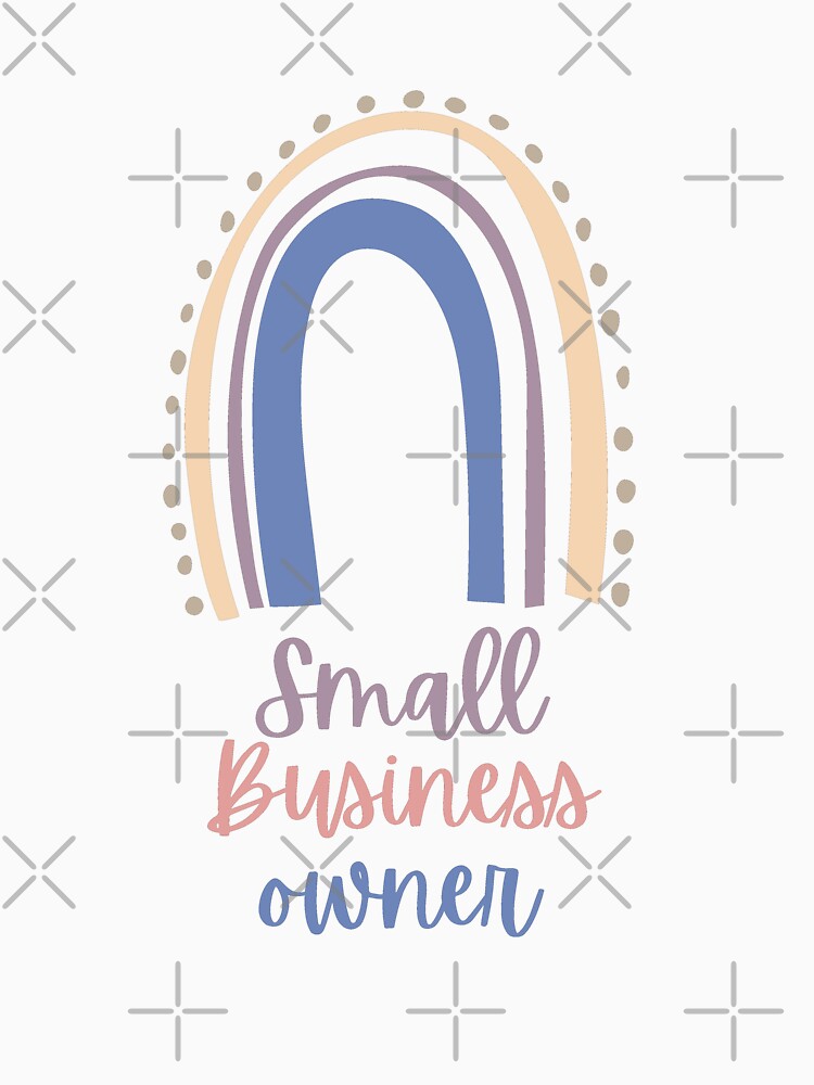 rainbow small business owner by Oreo2020 Creations
