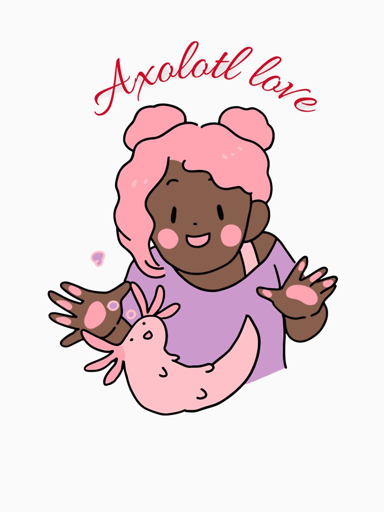 axolotl love by Jaslyndizon