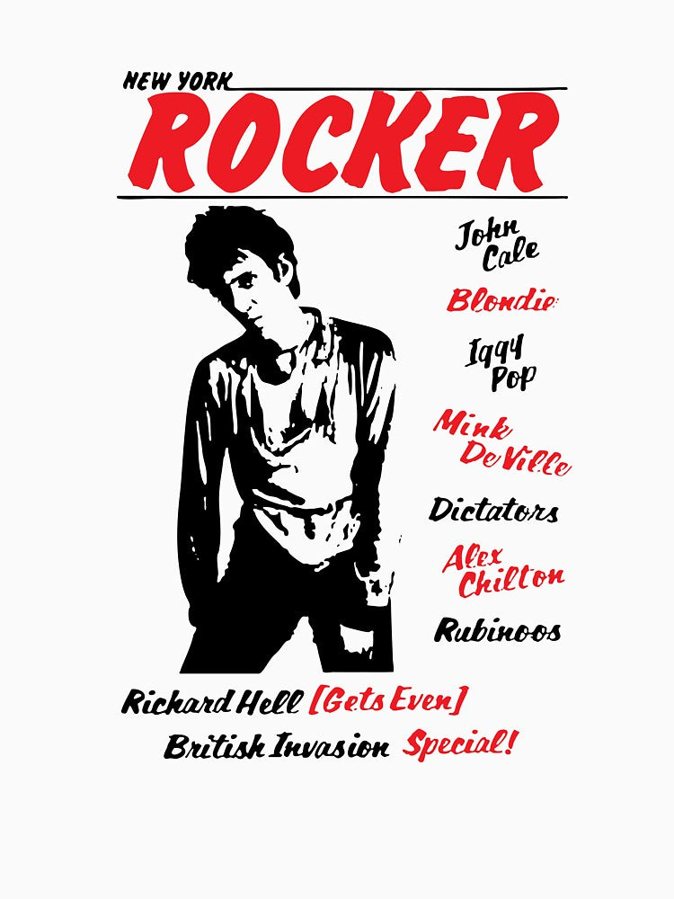 New York Rocker Magazine – Blondie, Mink DeVille, Alex Chilton Issue by ChickenFund