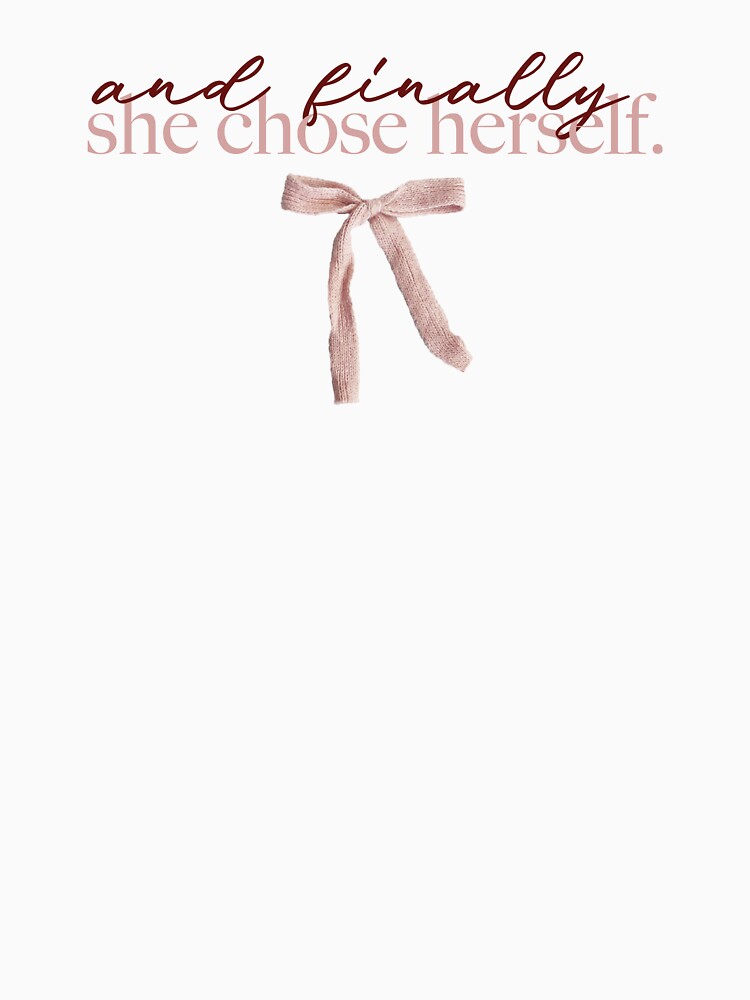 Choose yourself | Self love | Pink Ribbon Bow by KingPhilosopher