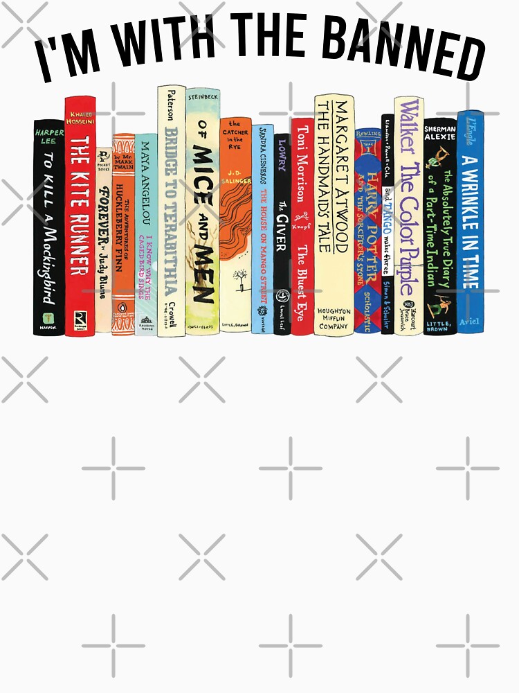 I'm With The Banned, Banned Books, Read Banned Books, Teacher Librarian Gift, Social Justice Bookish by MisterrAB