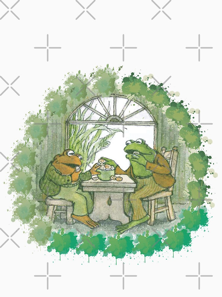 Frog and toad on table by WhyNotStore