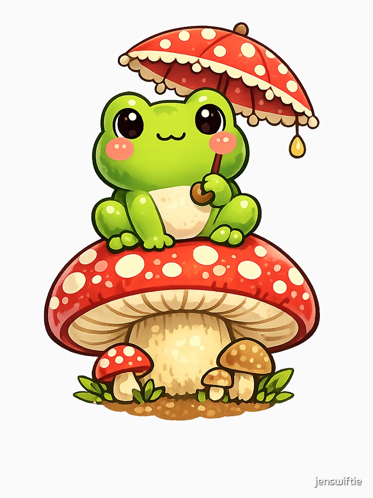 Mushroom frog by jenswiftie