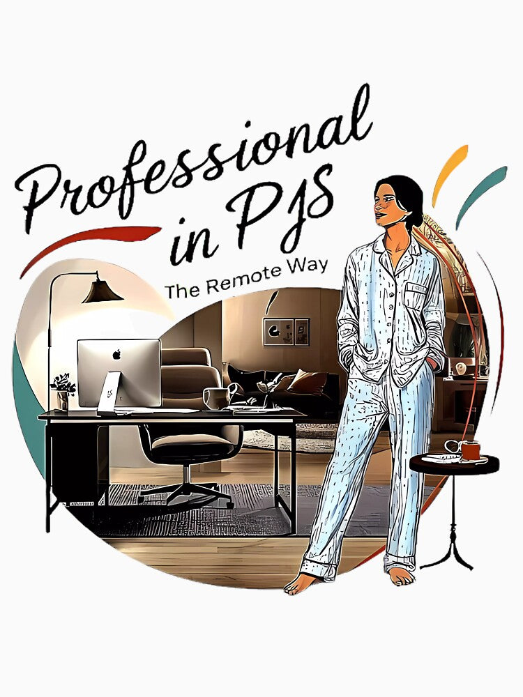 Work From Home Chic: The PJ Professional by aiart-cutegirl