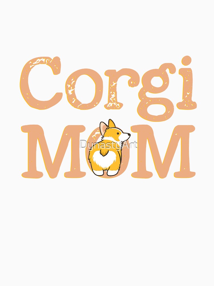 Corgi Mom by DynastyArt