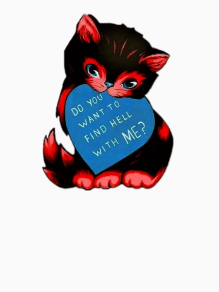 Vintage cat valentine's day by Pixiedrop